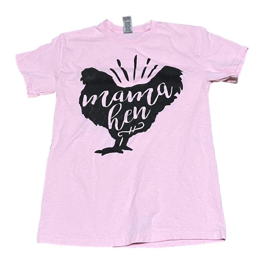 WOMEN’S Mama Hen Chicken Tee (Sz S) - Picture 2 of 6
